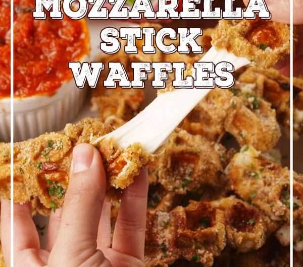Mozzarella Stick Waffles