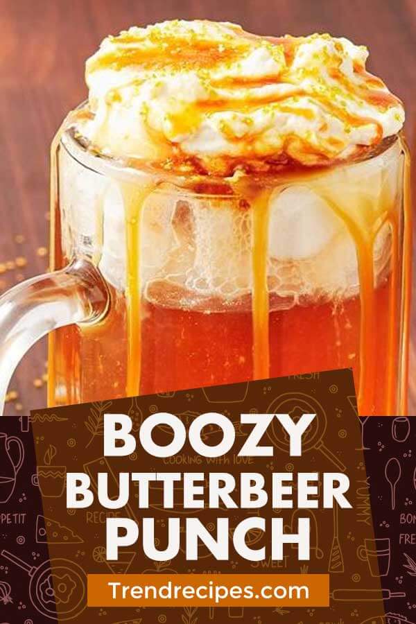 Boozy Butterbeer Punch