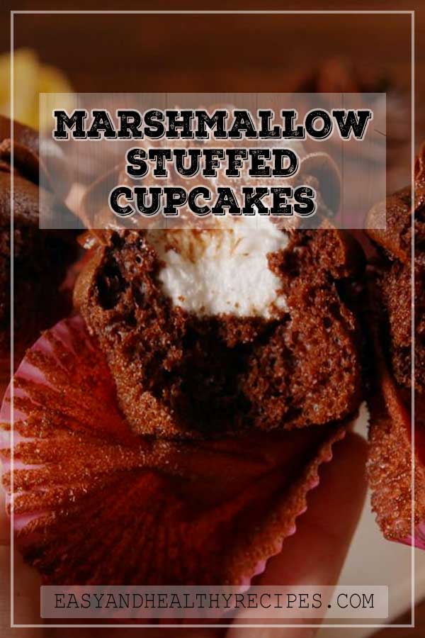 Marshmallow-Stuffed-Cupcakes